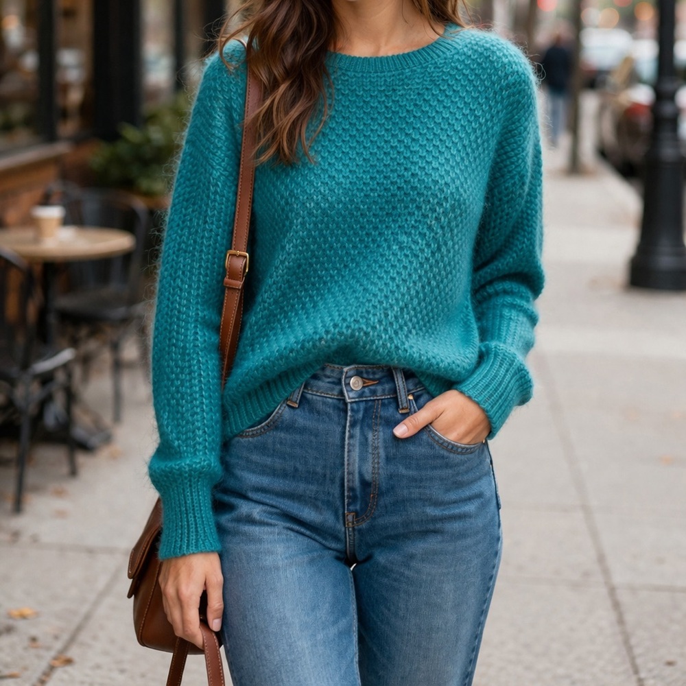 Like New! Wilfred Limerick Mohair Sweater